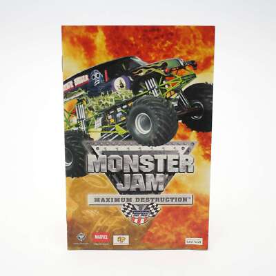 PS2 Monster Jam Maximum Destruction Spielanleitung / Handbuch / Manual / Guide D