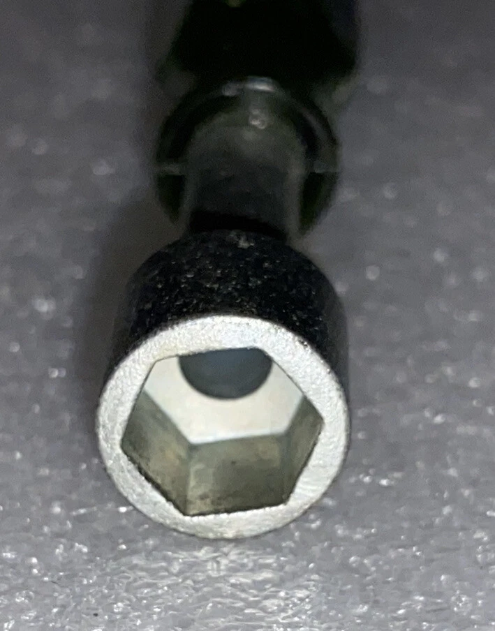 P11 Xcelite Nut Driver 11/32 3.5" Green Made in USA - Image 3 of 3