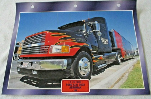 Trucks Maxi Card Inline Motoren ~ 1996 Ford A/AT 9522 Aeromax