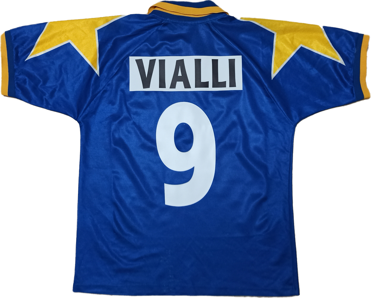 maglia calcio Vialli Juventus Kappa vintage 1995 1996 SONY maglia calcio Vialli Juventus Kappa vintage 1995 1996 SONY