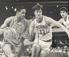 DAN DAKICH SIGNED AUTOGRAPH 8X10 PHOTO COA INDIANA HOOSIERS ESPN OUTKICK