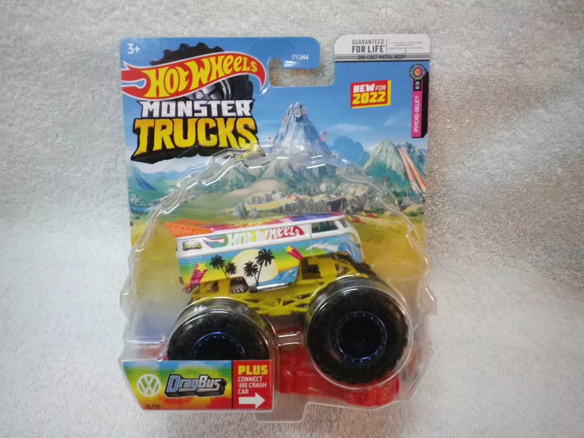 Hot Wheels Psycho-Delic Volkswagen Beetle Diecast Car