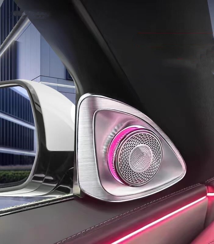 64 Colors 4D Ambient Light Speaker Tweeter For Mercedes E Class