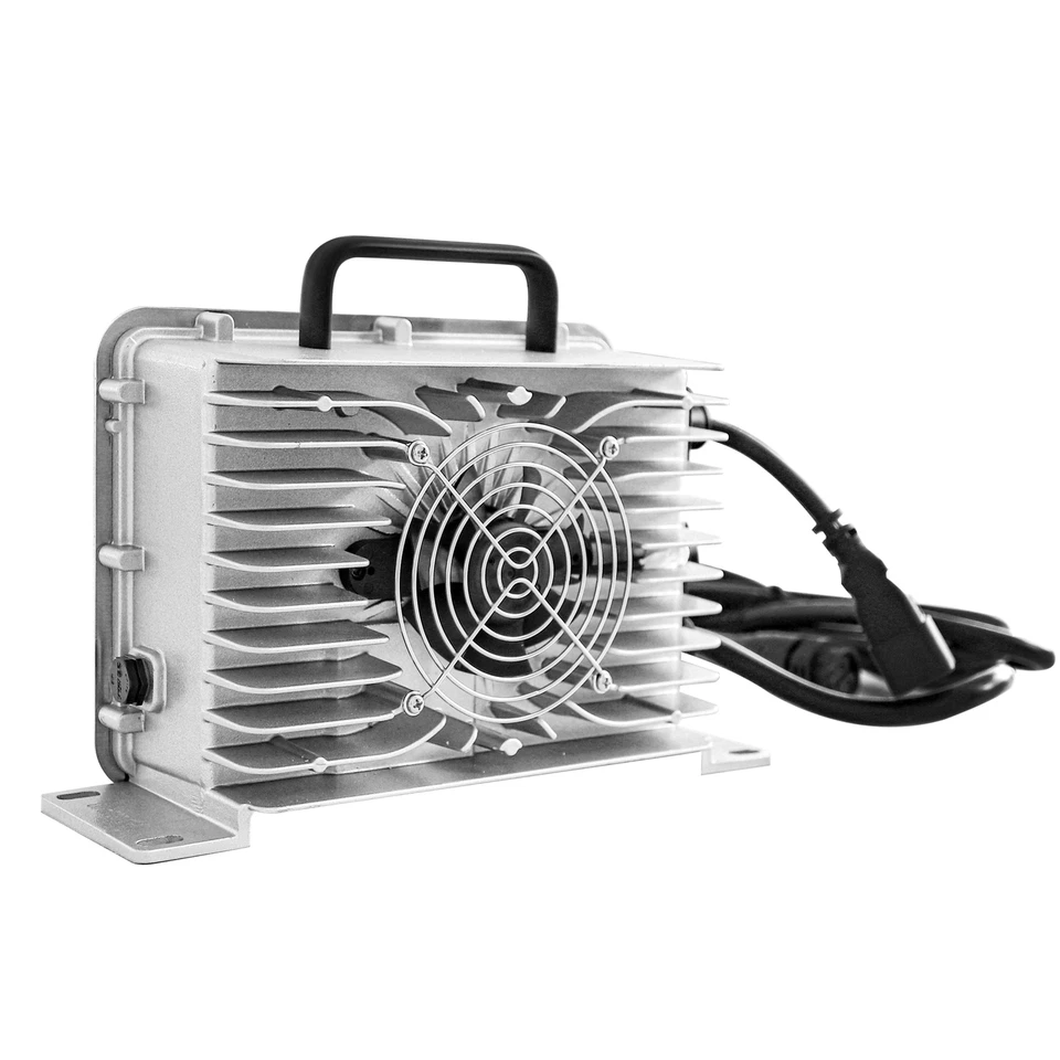 Cargador de batería inteligente de litio 48V 30A LifePO4 para carro de golf EZGO Club Car Yamaha Foto 4 de 4