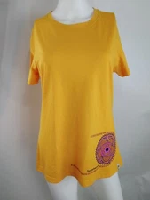 Smartwool Women Merino Sport 150 Crankset ShortSleeve Tee Mango Medium 16543-J28