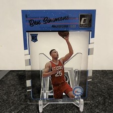 2020-21 Clearly Donruss Ben Simmons 5 Clearly Retro Rated Rookie 2016-17