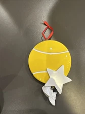 Tennis Personalized Christmas Ornament