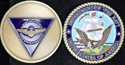 #ad NAVAL AIR STATION NORTH ISLAND Navy Challenge Coin $5.99