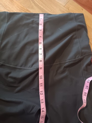 NWT Fabletics Women's PureLuxe High-Waisted Maternity 7/8 Legging, Workout, Yoga - Picture 3 of 15