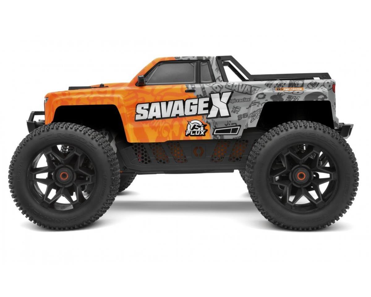 Hpi Savage Flux  1／8 HPI Savage X FLUX GT-6 1/8 4WD RTR Brushless Monster Truck