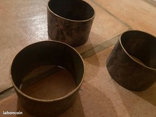 3 anciens rond de serviette argent