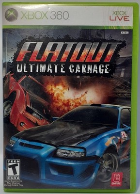 Xbox 360 Flatout Ultimate Carnage Complete