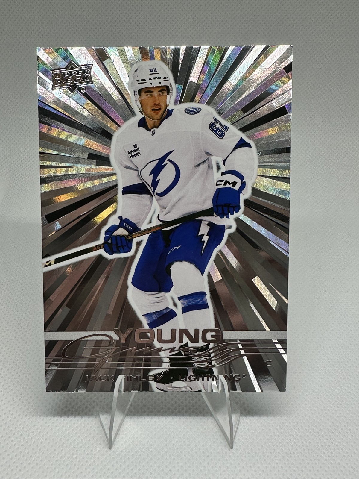 2025-26 Upper Deck Series 1 - Young Guns Jack Finley #208 Outburst (RC)