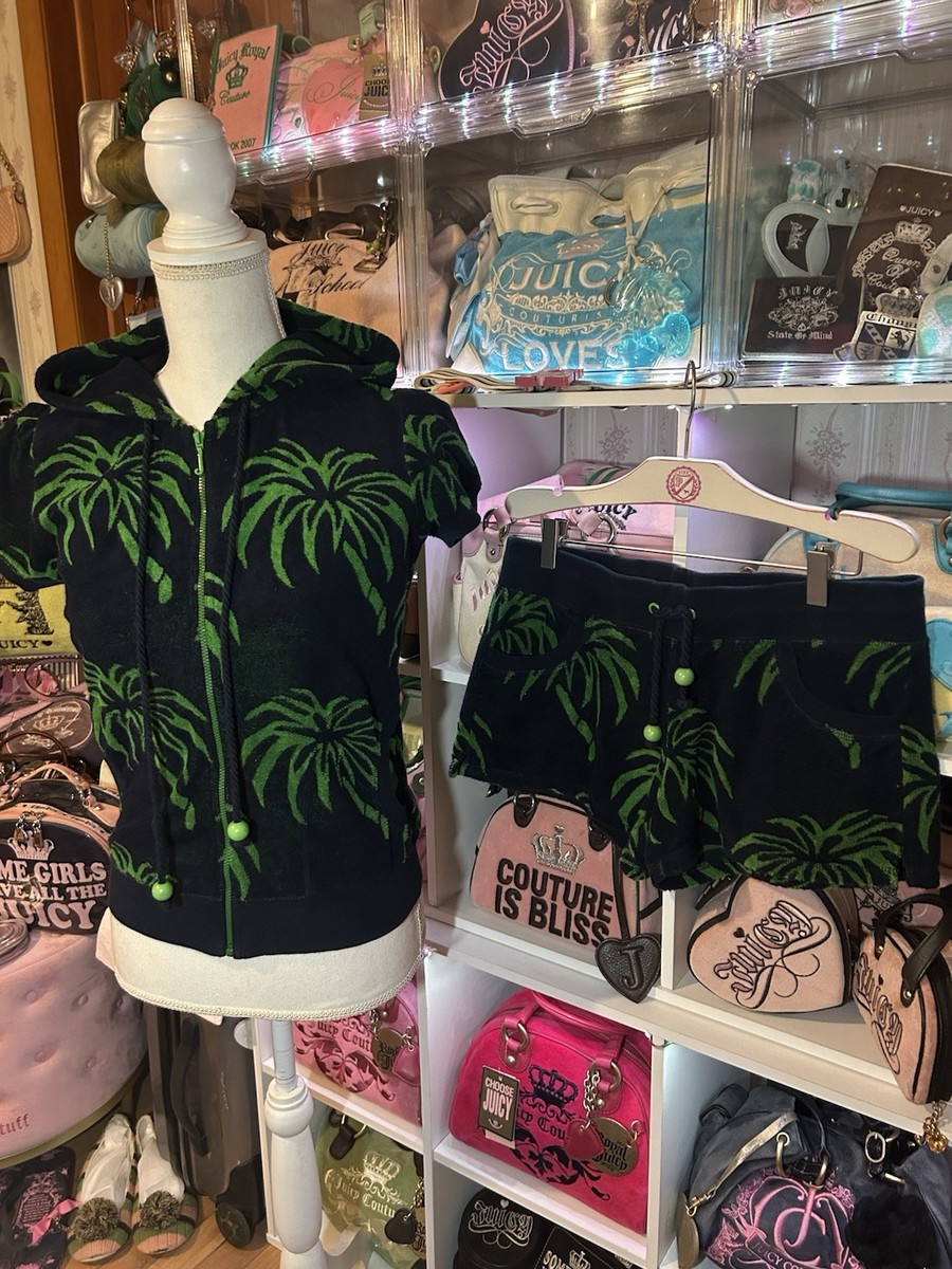 Y2K RARE Vintage Juicy Couture Tracksuit Matching Set Jacket