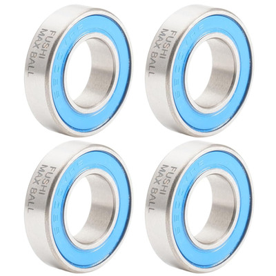 6800 VRS MAX Cartridge Bearings, Size 10X19X5Mm Chrome Steel Blue Sealed with Gr