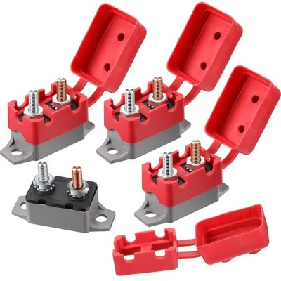 DC 12V-24V Automatic Reset Circuit Breaker 4 Pack Auto Resettable