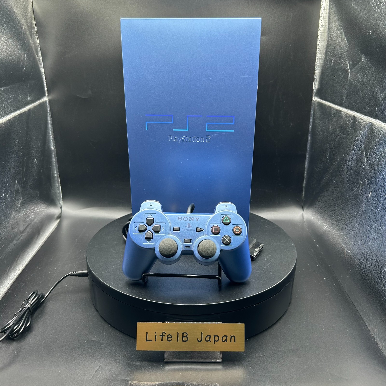 SONY PlayStation 2 SCPH-39000TB Limited Edition Aqua Blue Console Set PS2