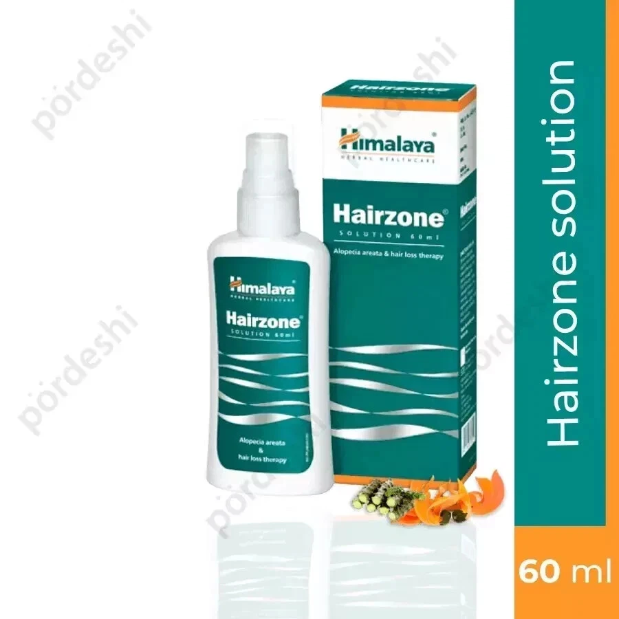 Himalaya Hairzone Solution Oil 60ml – Pack of 10 | Natural Ayurvedic Hair Los - Image 3 of 4