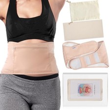 Castor Oil Packs for Liver Detox Organic Cotton Reusable Kit Waterproof