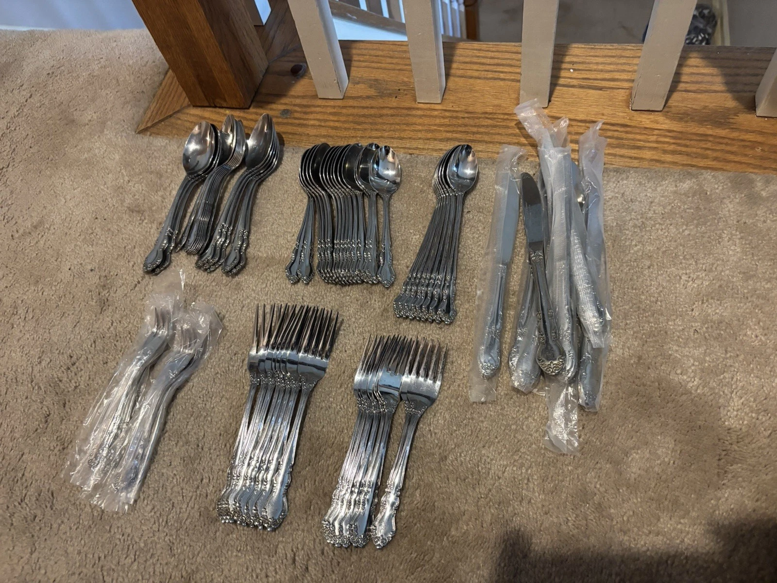 72 Piece Candace-Andrea Stainless by Reed & Barton Rebacraft Japan For 8