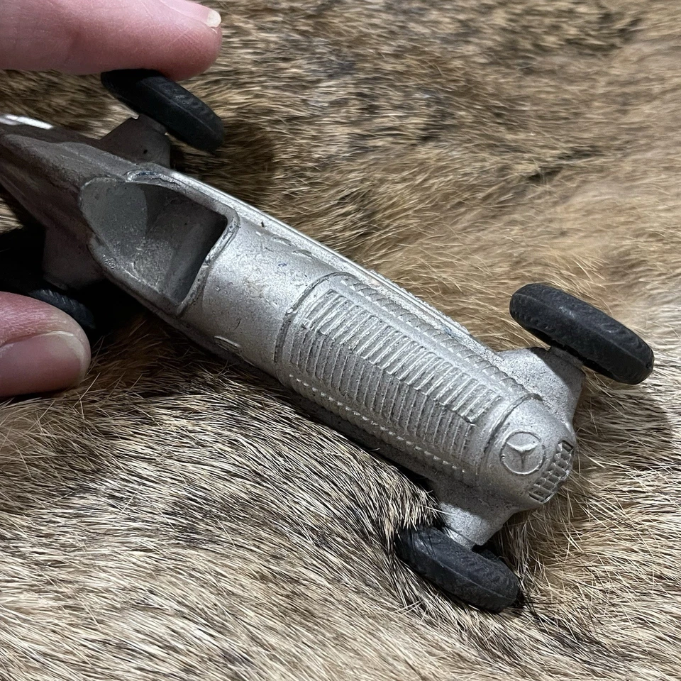 Marklin Diecast 1930's Mercedes Benz Race Car, Original - Image 4 of 4