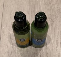 l'occitane travel shower gel and moisturiser 50ml