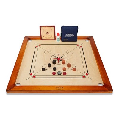 Uber Games Premium Carrom Board Set (UK)