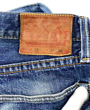 SAMURAI JEANS S0511XXⅡCotton Denim Pants Blue W30 Inseam 29.9in