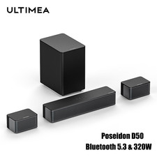 ULTIMEA Poseidon D50-5.1 Surround Sound Bar 3D Virtual Surround System 320W HDMI