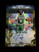 #SM-JRH Jrue Holiday 2025 Topps Chrome Boston Celtics Stratospheric Signatures