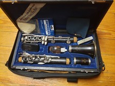Vintage Buffet Crampon RC Silver Plate Clarinet--Better Than R13, Serviced, Nice