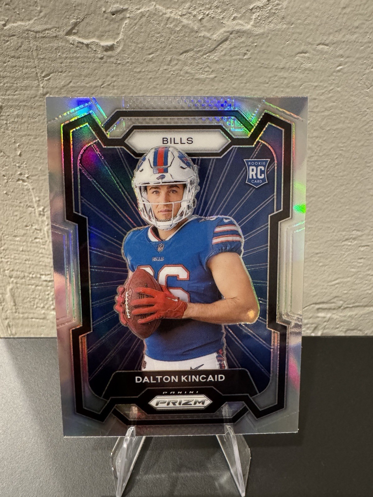 2023 Panini Prizm Rookie Variation Silver Dalton Kincaid #324