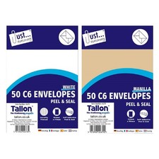 C6 Peel & Seal Sicherheits bedruckte Umschl&auml;ge selbstklebend wei&szlig; Versandumschl&auml;ge