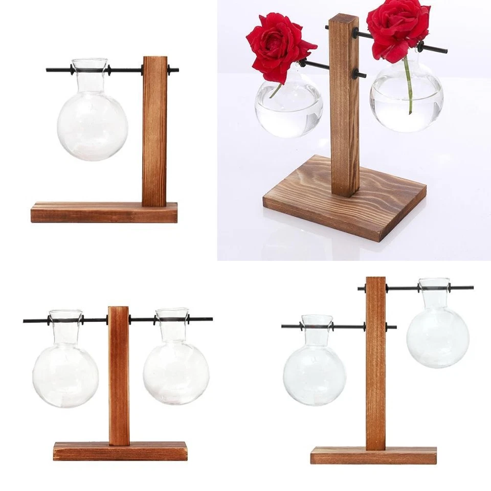Vase hydroponique en cuivre pour plantes, terrarium, planificateur, ampoule, - Photo 1/1