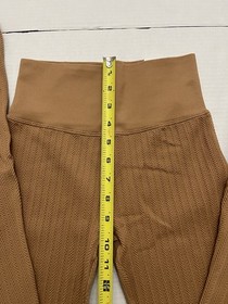 Victoria&rsquo;s Secret Pink Women&rsquo;s Cable Knit Flare Side Slit Pants Size XS