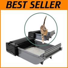 Odor Control Cat Litter Box with Carbon Filter