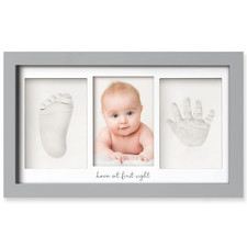 Baby Hand and Footprint Kit - Handprint Keepsake Frame, Newborn Nursery Picture