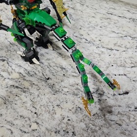LEGO Ninjago The Green NRG Dragon 70593 - 2016 - INCOMPLETE / NO BOX