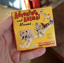 Vintage Castle Films 8mm Adventure And Animal Movies With Original Box