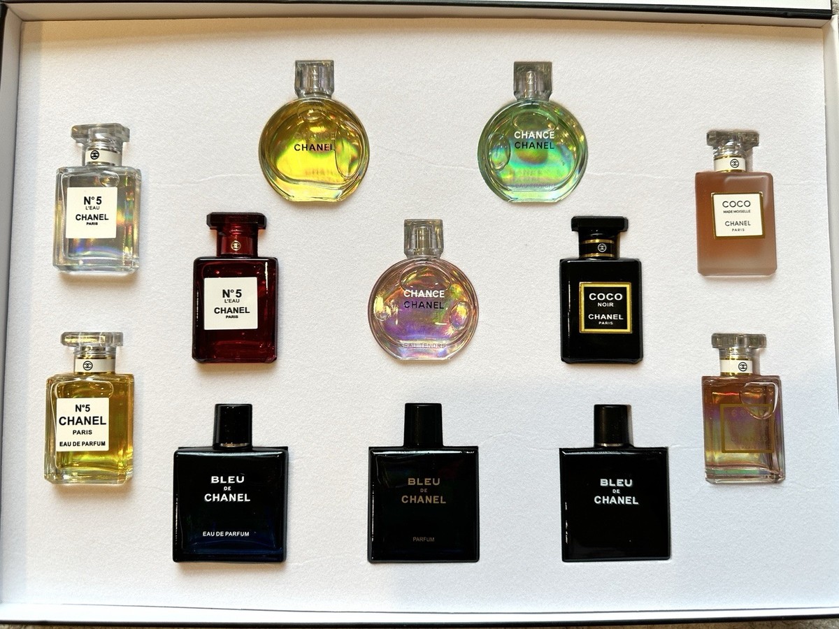 香水サンプルセット Chanel Dior ysl ESTEE LAUDER 12- Chanel Fragrance Sampler Sets for Him & for Her Perfume