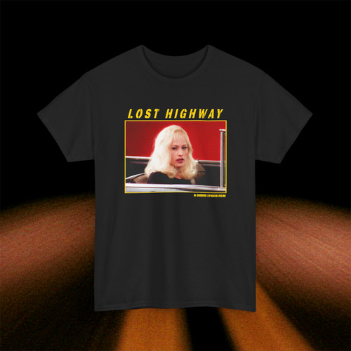 Lost Highway Graphic T-Shirt | Gildan 5000 | David Lynch | Cult Classic Cinema