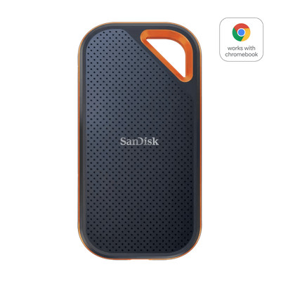 SanDisk 4TB Extreme PRO External Solid State Drive, Black - SDSSDE81-4T00-G25