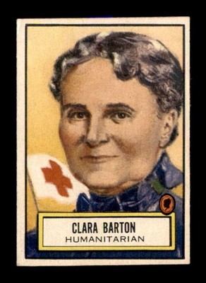 1952 Topps Look n See #83 Clara Barton   EX+ X2924085
