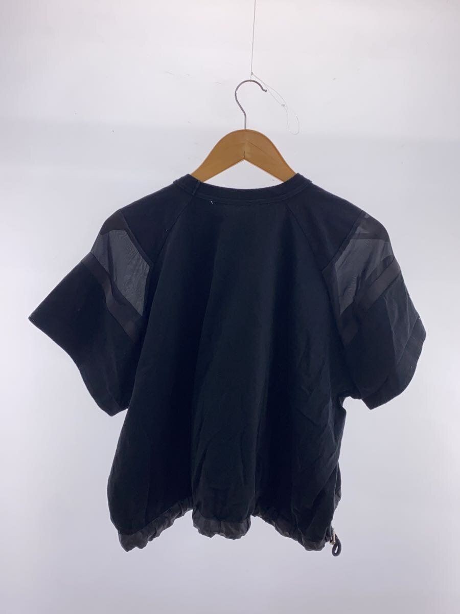 SACAI X NIKE T shirt Sacai jersey di cotone 1 nera 24 07171 usata
