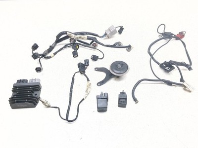 12-21 Kawasaki Ninja ZX14 Voltage Regulator Horn Sensor Relay Cable Kit Set