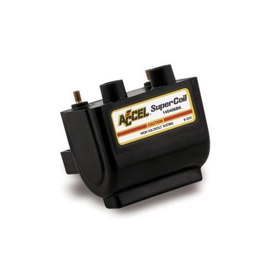 Accel ''Hei Super Coil''. Schwarz 65-99 Big Twin