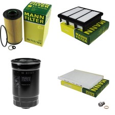 MANN-FILTER Inspektionspaket Filterset für KIA Cee'D Schrägheck 1.6 CRDi 115