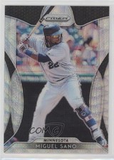 2019 Panini Prizm Blue Wave Prizm 40/60 Miguel Sano #30 ni4