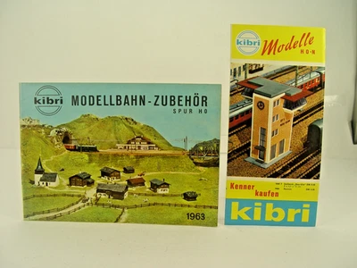 Kibri Katalog  von 1963 + Faltblatt     - #71    - gebr. - Bild 1 von 3