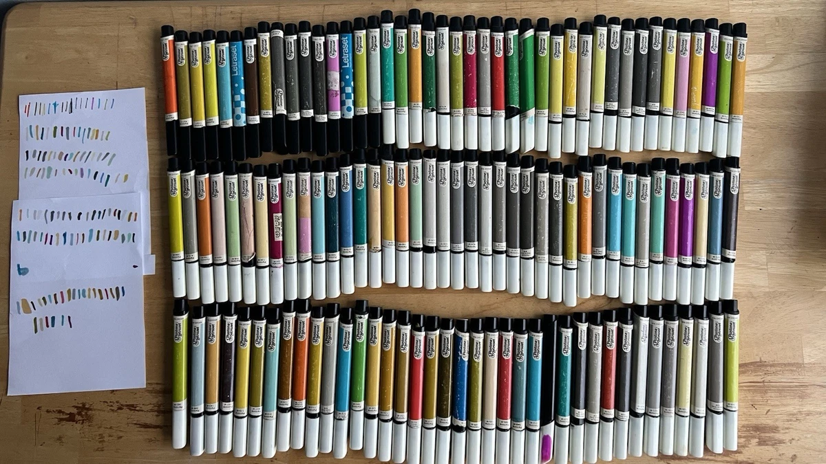 TRIA pantone by letpaset 油性ペン　156本 Letraset Pens & Markers for Artists for sale | eBay